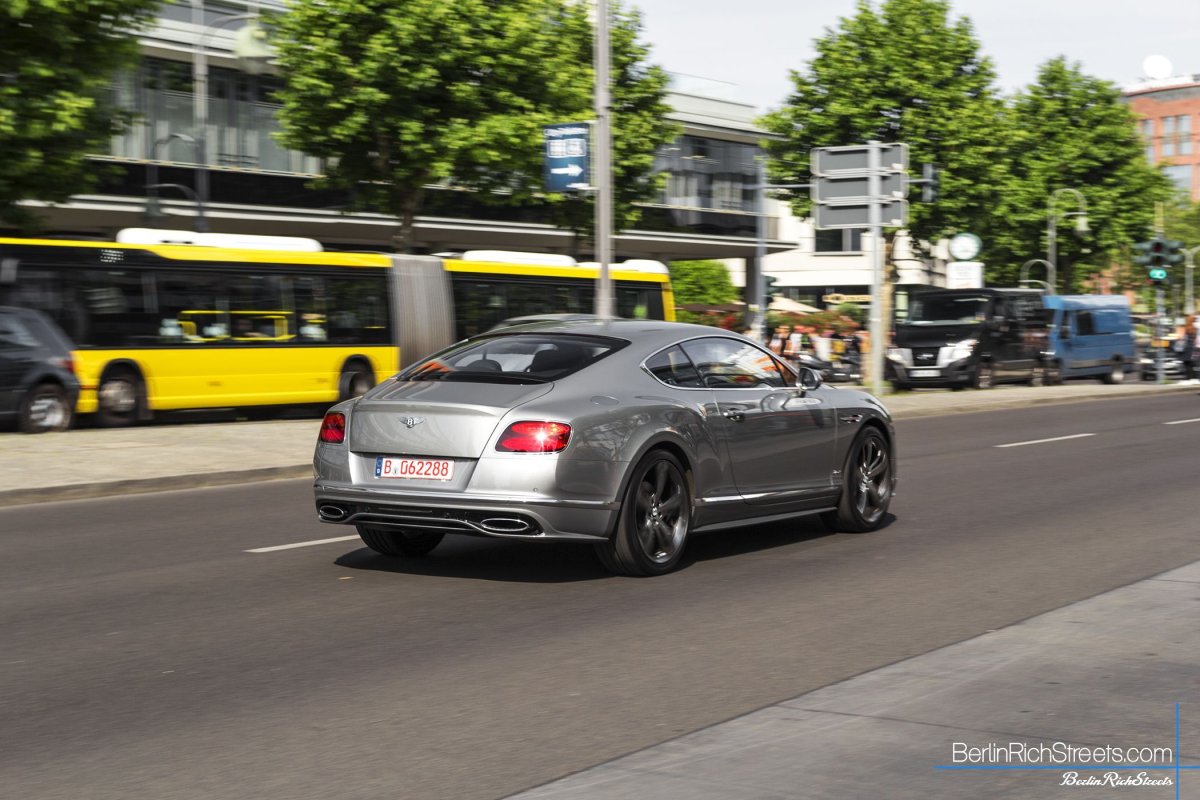 Bentley Continental GT Speed (2016) spotted in Berlin — BerlinRichStreets